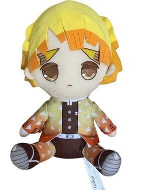 Zenitsu Plush Demon Slayer Furyu Anime Doll Toy Kimetsu no Yaiba